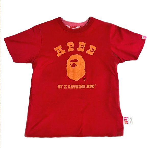 Bape OG Bape Reversible Pink Camo Tee - Picture 3 of 9